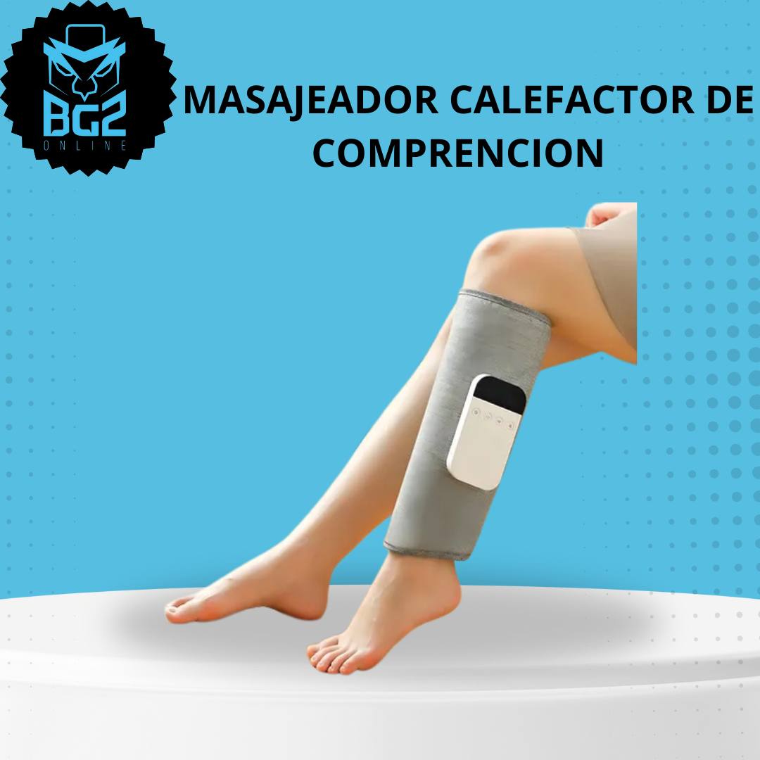 MASAJEADOR CALEFACTOR DE COMPRECION